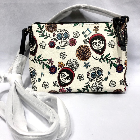 Disney Parks 2022 Dooney & Bourke Pixar Coco Miguel Crossbody Bag (E) - NEW - Picture 2 of 3